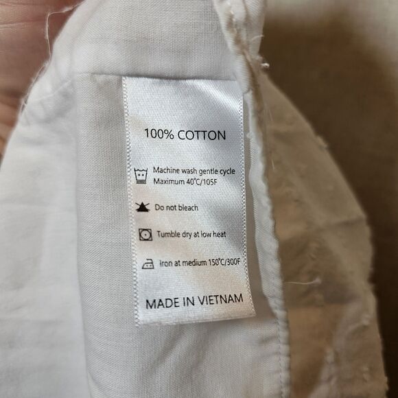 Sweet Southern Smock White Swiss Dot Pink Rose Smocking Ruffle Sleeve Girl 2T - Picture 8 of 9